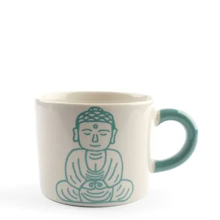 Mug Buddha Green
