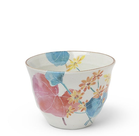 Floral teacups set - set of 4