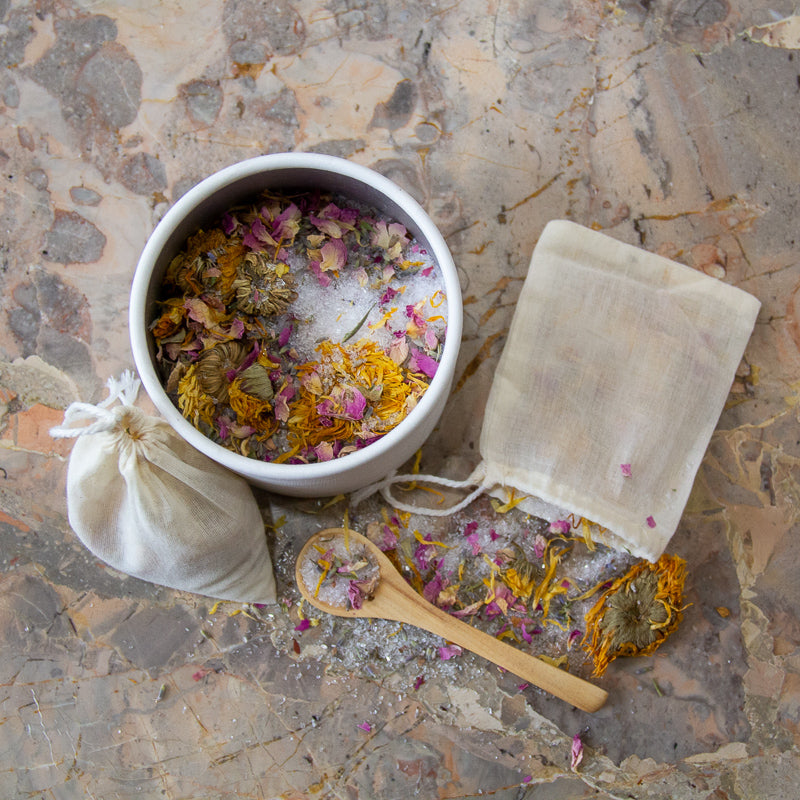 Bath Salts - Lavender, Rose and Calendula