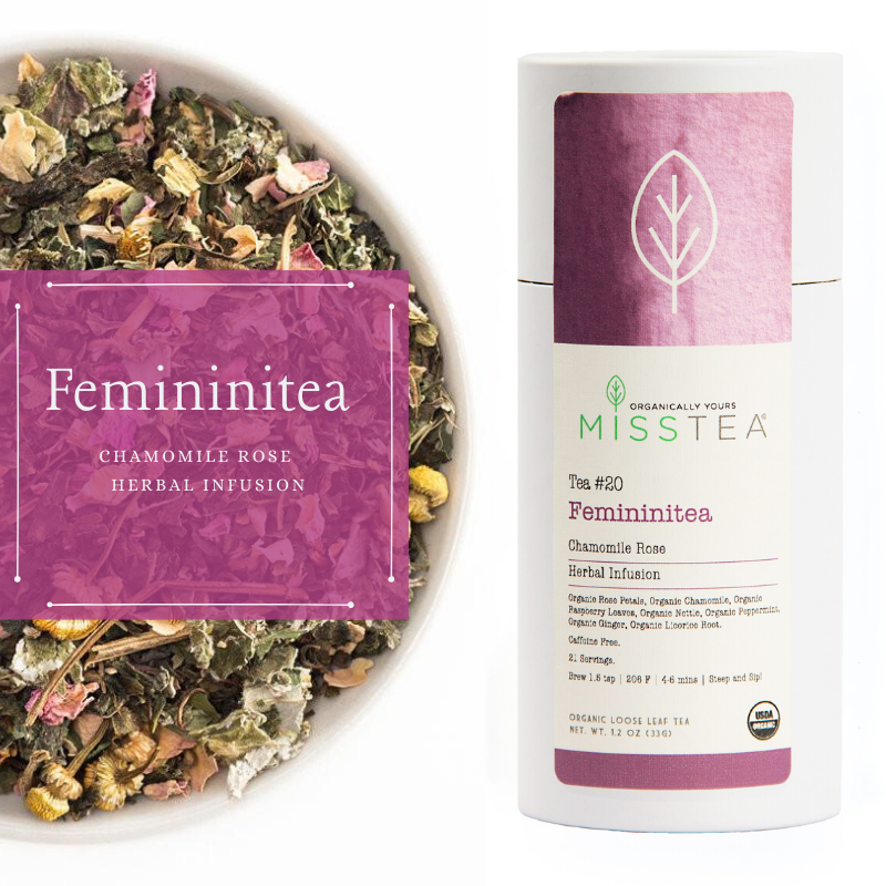 Rose Petals Organic Herbal Tea | Loose | Floral | Elegant | Caffeine free